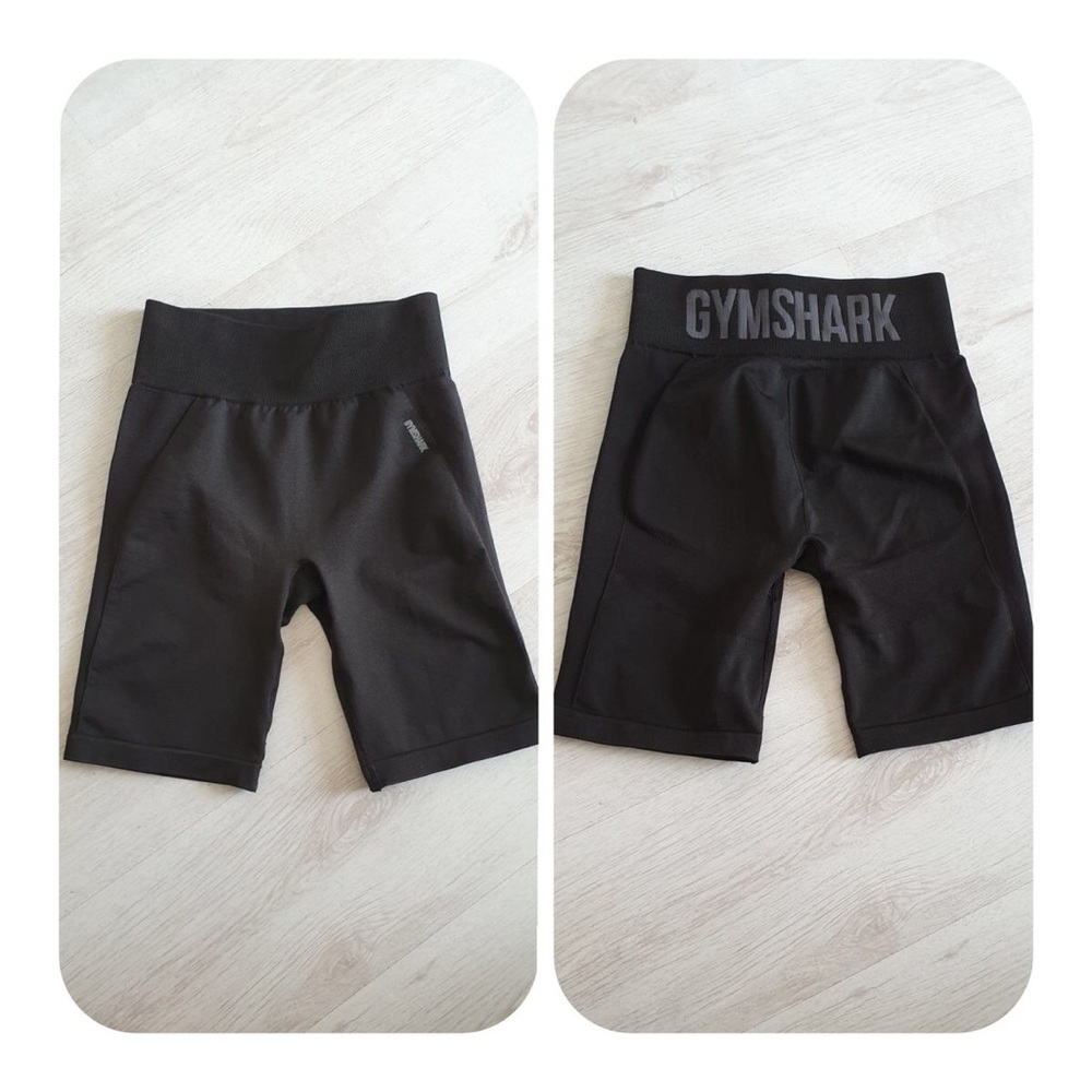 Gymshark Flex Black Cycle Biker Shorts